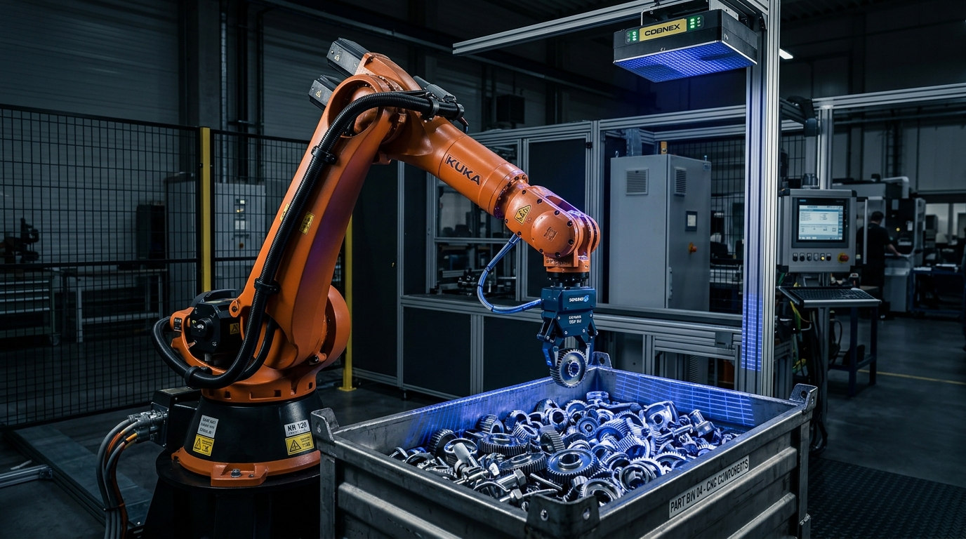 Autonomous Pick and Place with 3D Vision