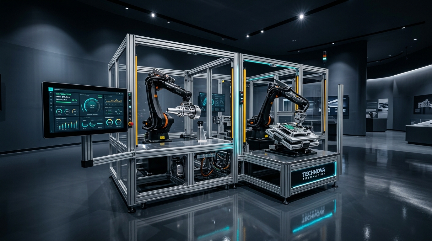 Tetra Engineering Robotics Workcell Showcase
